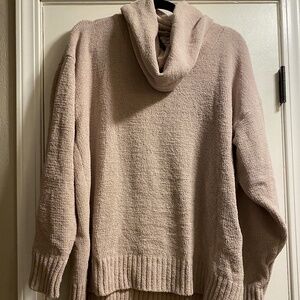 Republic Denim Chenille Cowlneck Sweater Size XL